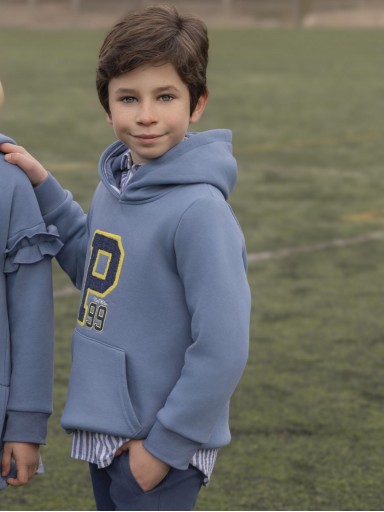 Miranda Sudadera Niño  Azulado "Betty" 1306/1