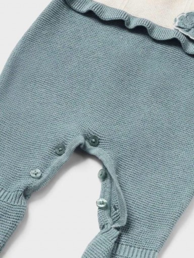 Mayoral Pelele tricot flor 14-02603-025 Iceberg [1]