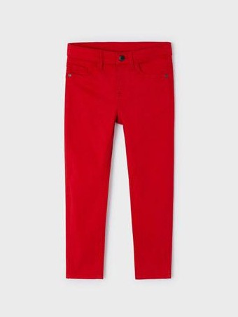 Mayoral pantalon 5b slim fit basico  13-00517-015 Rojo  [0]