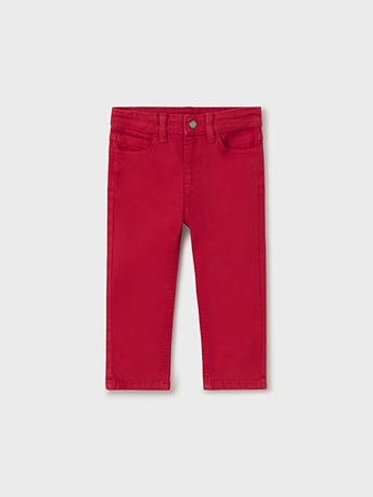 Mayoral Pantalón slim fit basico 13-00563-023 rojo