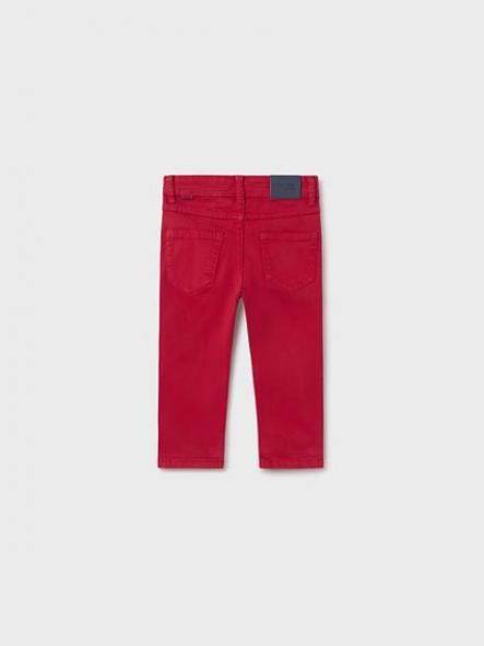 Mayoral Pantalón slim fit basico 13-00563-023 rojo [1]