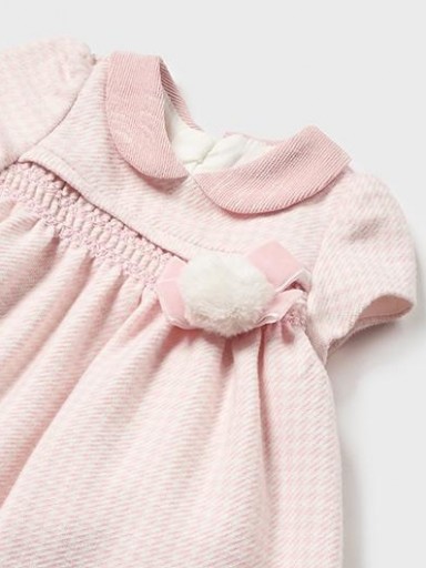 Mayoral Vestido m/c nido abeja 13-02864-035 Rosa baby [2]