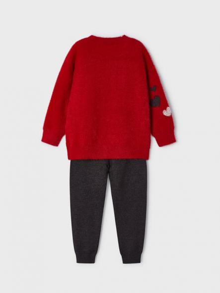 Mayoral conjunto pantalón tricot 13-04509-017 Rojo [1]