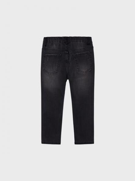 Mayoral pantalon denim jogger rotos 13-04513-078 Gris oscuro [2]