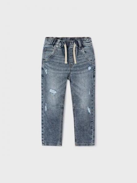 Mayoral pantalon denim jogger rotos 13-04513-079 Dirty blue [1]