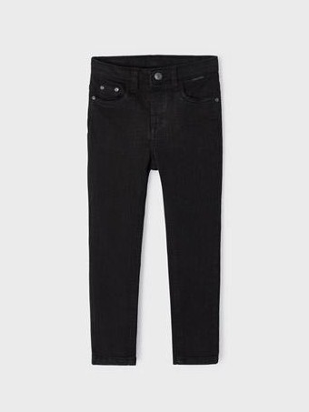 Mayoral pantalón sarga  skinny fit 13-04524-027 Negro