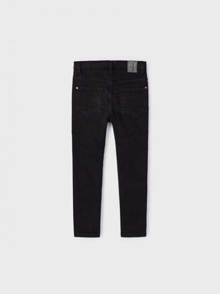 Mayoral pantalón sarga  skinny fit 13-04524-027 Negro [1]