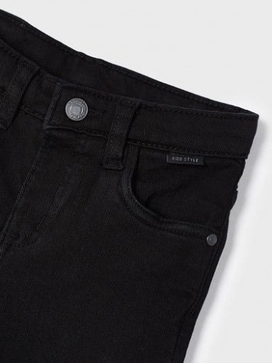 Mayoral pantalón sarga  skinny fit 13-04524-027 Negro [2]