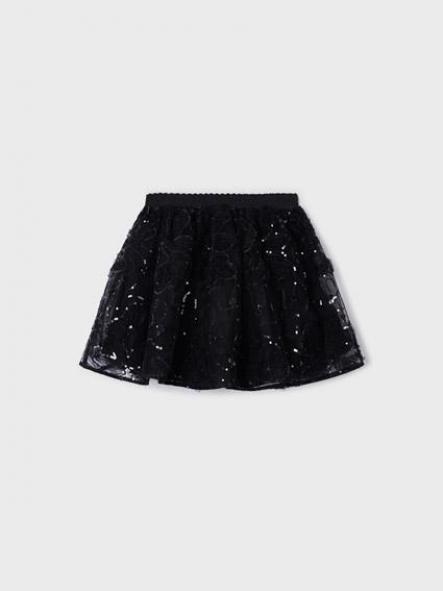 Mayoral falda tul fantasia 13-04901-034 Negro [1]