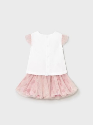 Mayoral Conjunto falda tul y camiseta 25-01874-040 Rosa [1]
