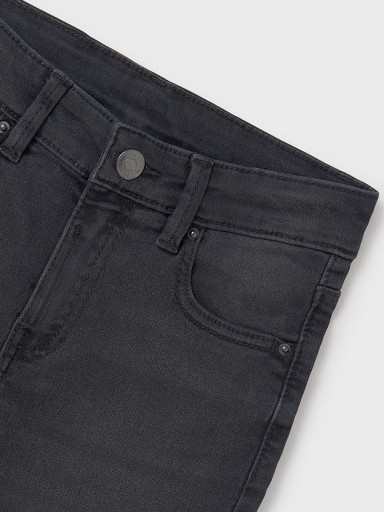 Mayoral Pantalón tejano slim fit básico 14-00516-012 Negro [1]