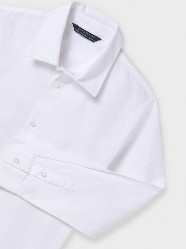 Mayoral Camisa M/L básica 14-00874-052 Blanco [1]