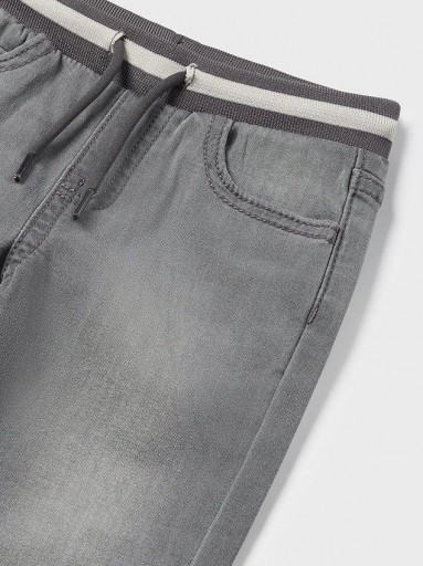 Mayoral Pantalon Jogger Soft Denim 14-02534-049 Gris claro [1]