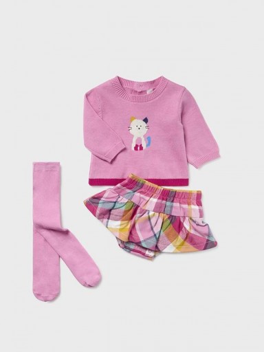 Mayoral Conjunto 3 piezas 14-02817-085 Chicle