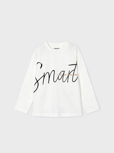Mayoral Camiseta M/L smart 14-04039-038 Nata