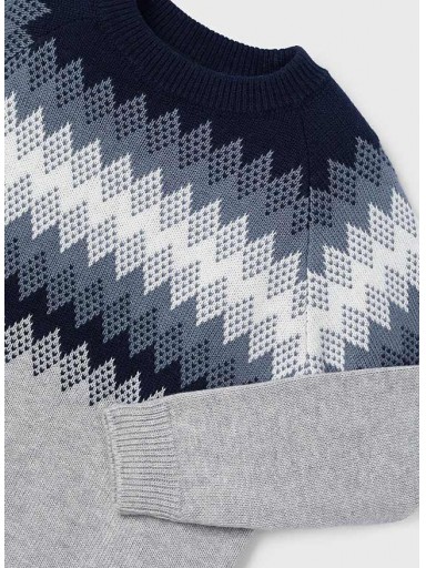 Mayoral Jersey Jacquard posicionado 14-04340-059 Ceniza-vig. [3]