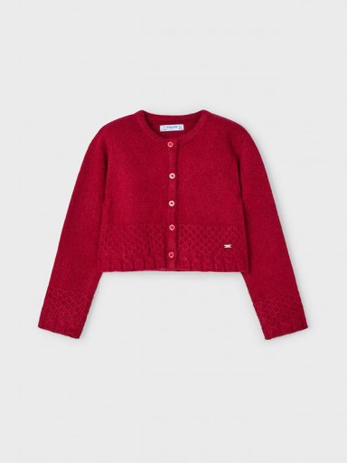 Mayoral  Rebeca tricot estructura 14-04361-036  Guinda