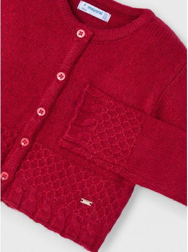 Mayoral  Rebeca tricot estructura 14-04361-036  Guinda [1]