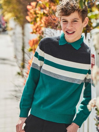 Mayoral Jersey M/L Bloque 15-07393-064 Evergreen