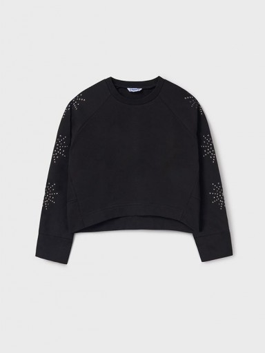 Mayoral Pullover detalle mangas 14-07471-033 Negro [1]