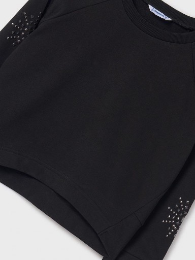 Mayoral Pullover detalle mangas 14-07471-033 Negro [2]