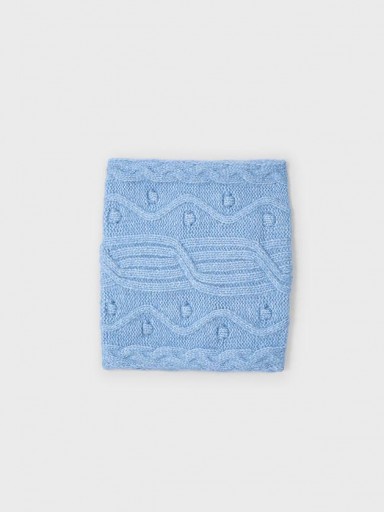 Mayoral cuello bufanda tricot 14-10820-070 Celeste