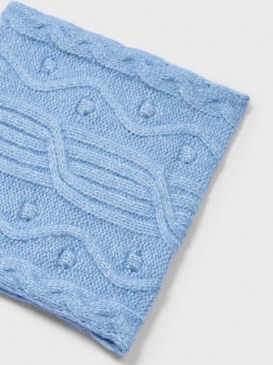 Mayoral cuello bufanda tricot 14-10820-070 Celeste [1]