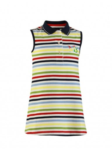 Miranda vestido Infantil Polo Rayas Multicolor  035/1408/V [0]