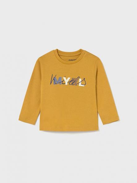 Mayoral Camiseta M/L Básica 15-00108-028 Mostaza