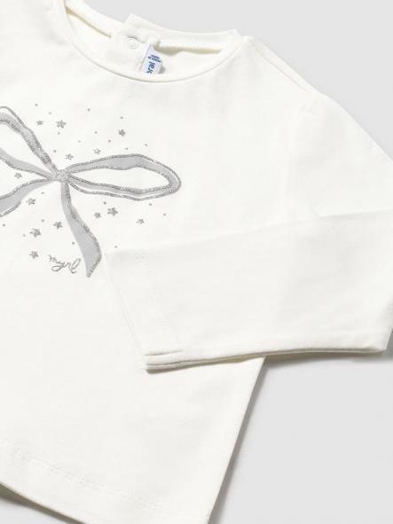 Mayoral Camiseta M/L Básica 15-00116-065 Nata [2]
