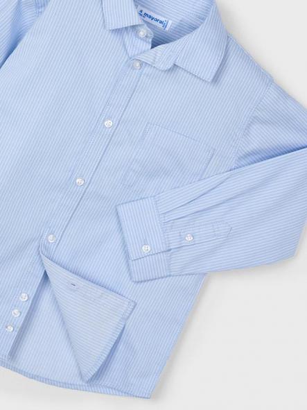Mayoral Camisa M/L Básica 15-00146-082 Celeste [4]