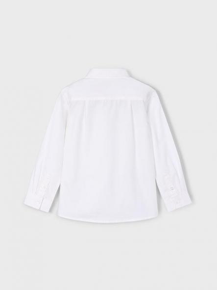 Mayoral Camisa M/L Básica 15-00146-083 Blanco [1]