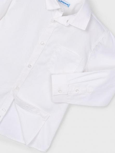 Mayoral Camisa M/L Básica 15-00146-083 Blanco [2]