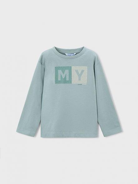 Mayoral Camiseta M/L Básica 15-00173-082 Glaciar
