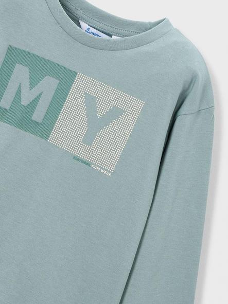 Mayoral Camiseta M/L Básica 15-00173-082 Glaciar [2]