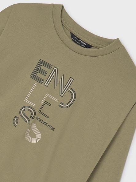 Mayoral Camiseta M/L Básica 15-00842-010 Pesto [5]