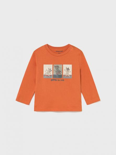 Mayoral Camiseta M/L Lenticular 15-02063-010 Calabaza