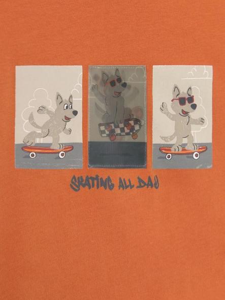 Mayoral Camiseta M/L Lenticular 15-02063-010 Calabaza [3]