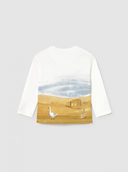Mayoral Camiseta M/L Paisaje 15-02068-035 Granja [1]
