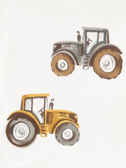 Mayoral Camiseta M/L "Play" Tractor 15-02069-039 Nata [5]