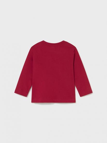 Mayoral Camiseta M/L Aplique 15-02071-043 Rojo [2]