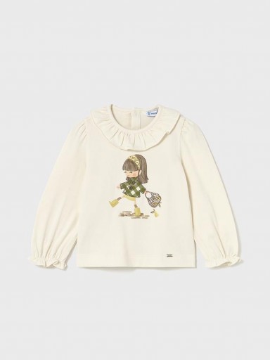 Mayoral Camiseta M/L 15-02076-021 Mac.Laurel