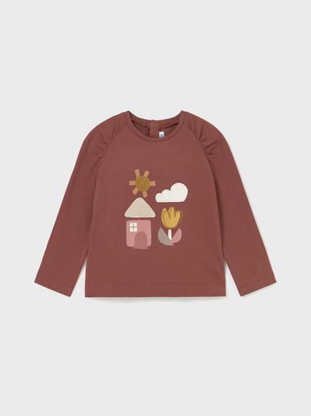 Mayoral Camiseta M/L 15-02081-088 Terracota
