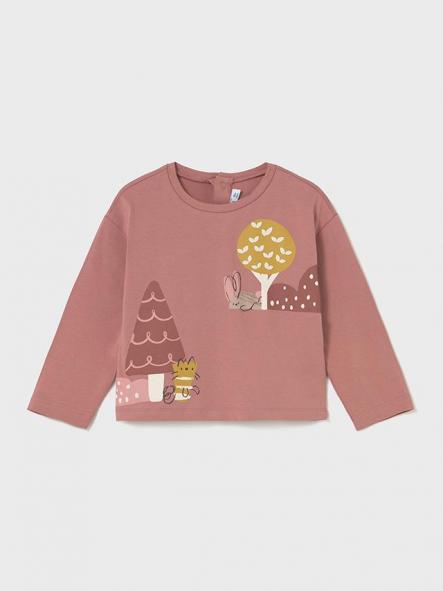 Mayoral Camiseta M/L 15-02082-093 Arcilla