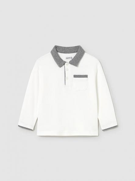 Mayoral Polo M/L Contrastes 15-02103-079 Nata