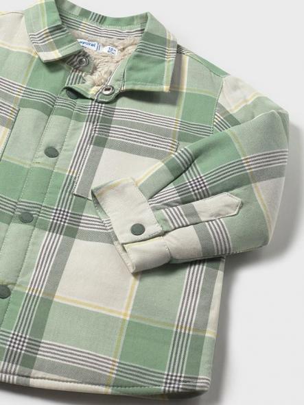 Mayoral Sobra Camisa Cuadros Forrada 15-02104-083 Abeto [3]