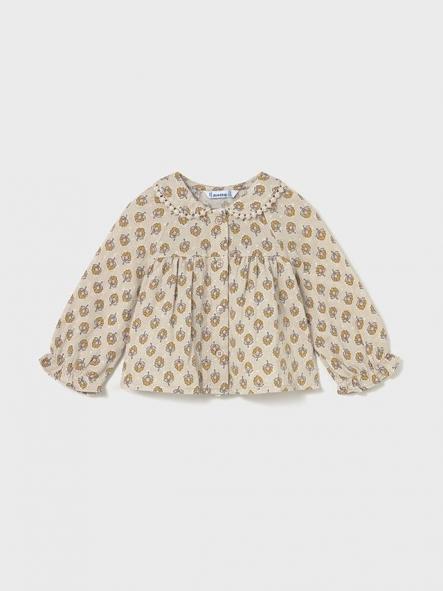 Mayoral Blusa Gasa Plumeti 15-02114-011 Miel