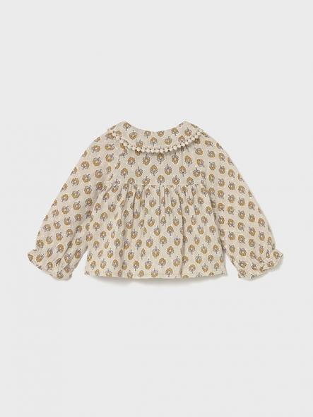 Mayoral Blusa Gasa Plumeti 15-02114-011 Miel [1]