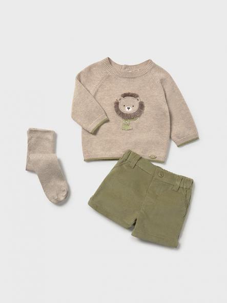 Mayoral Conjunto Pantalon Corto Leotardo 15-02259-029 Aceituna [1]