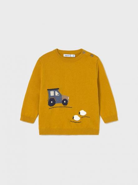 Mayoral Jersey Intarsia 15-02343-015 Ocre